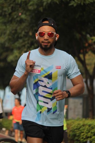 Race photo from Smartfren Run 2024 Vibes