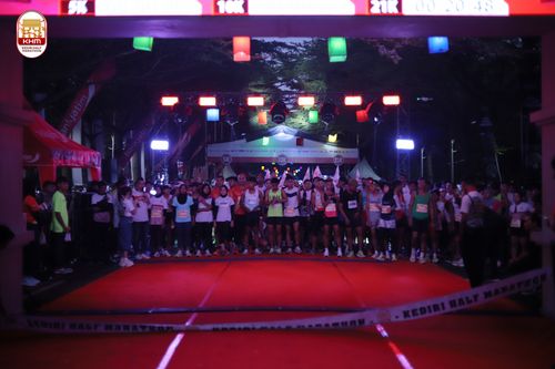 Race photo from Kediri Half Marathon 2024