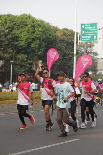 Race photo from Smartfren Run 2024 Vibes