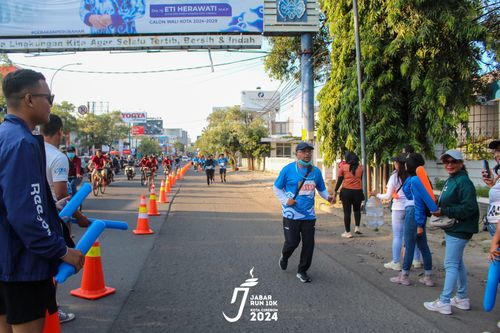 Race photo from Jabar Run 10K 2024