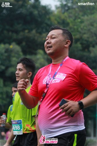 Race photo from Smartfren Run 2025 Vibes