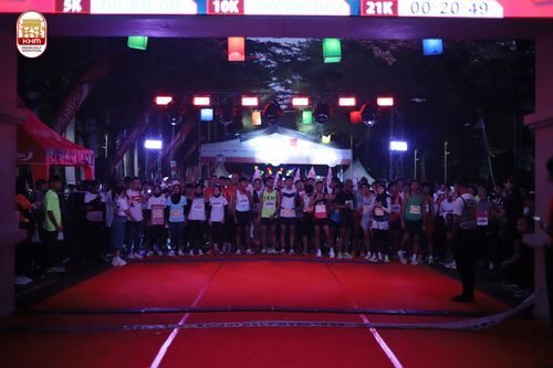Race photo from Kediri Half Marathon 2024