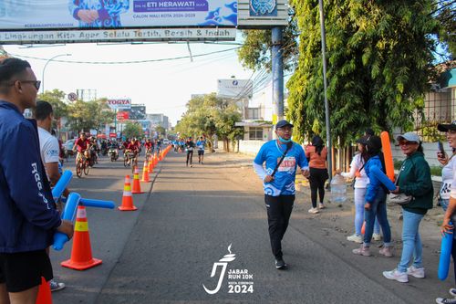 Race photo from Jabar Run 10K 2024