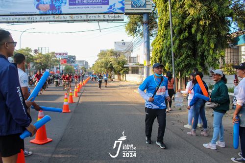 Race photo from Jabar Run 10K 2024