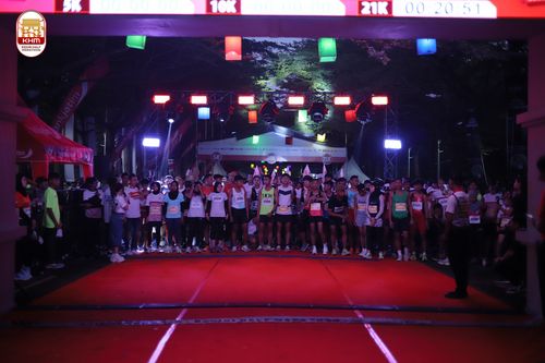 Race photo from Kediri Half Marathon 2024