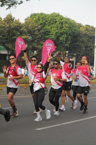 Race photo from Smartfren Run 2024 Vibes