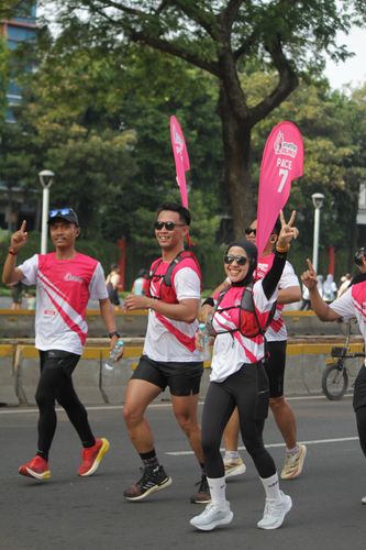 Race photo from Smartfren Run 2024 Vibes