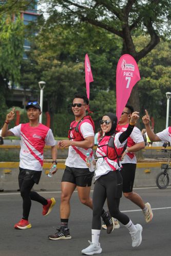 Race photo from Smartfren Run 2024 Vibes