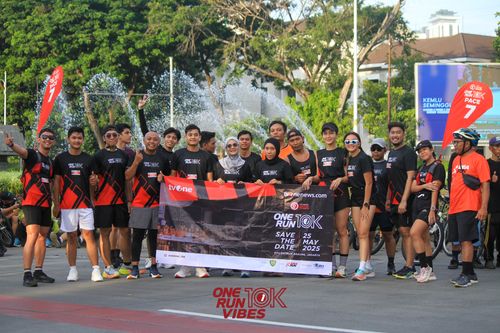 Race photo from ONE RUN 10K VIBES JAKARTA 