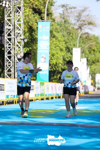 Race photo from Taman Budaya x BOGORUN 2025