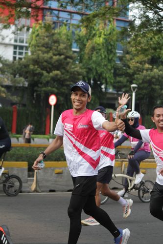 Race photo from Smartfren Run 2024 Vibes
