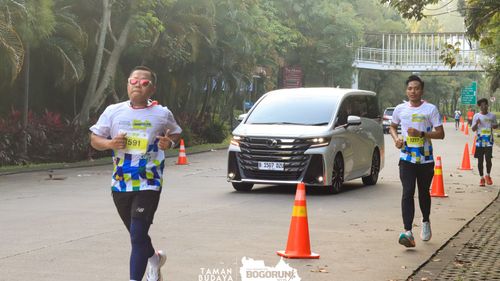 Race photo from Taman Budaya x BOGORUN 2025