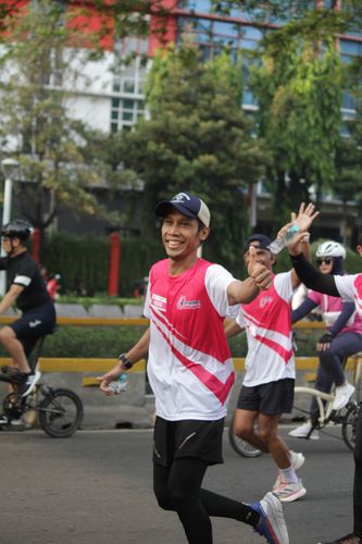 Race photo from Smartfren Run 2024 Vibes
