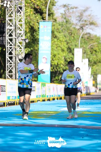 Race photo from Taman Budaya x BOGORUN 2025