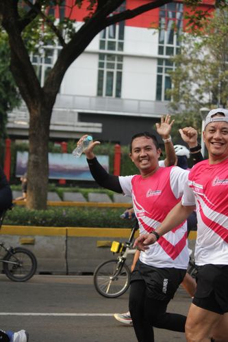 Race photo from Smartfren Run 2024 Vibes