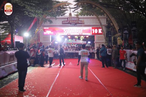 Race photo from Kediri Half Marathon 2024