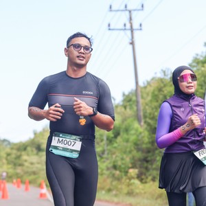 Race photo from Belitung Multisport Festival