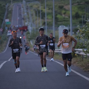 Race photo from KEDIRI HALF MARATHON 2026