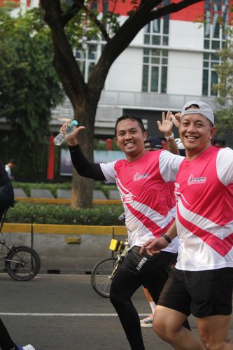 Race photo from Smartfren Run 2024 Vibes