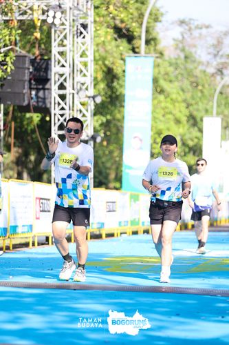 Race photo from Taman Budaya x BOGORUN 2025