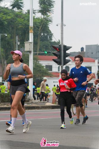 Race photo from Smartfren Run 2025 Vibes