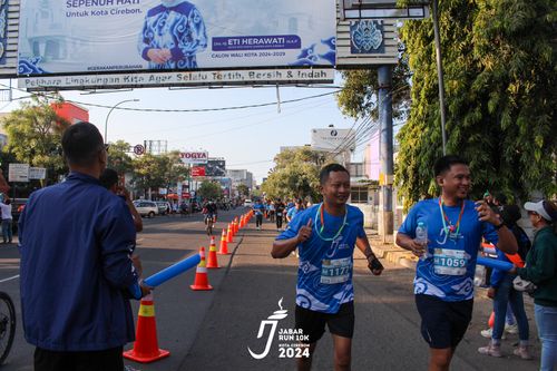 Race photo from Jabar Run 10K 2024