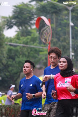 Race photo from Smartfren Run 2025 Vibes