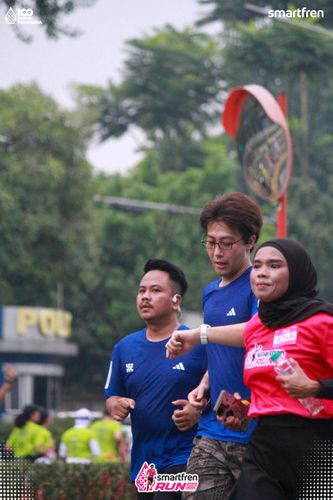 Race photo from Smartfren Run 2025 Vibes