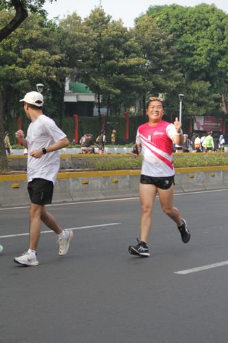 Race photo from Smartfren Run 2024 Vibes