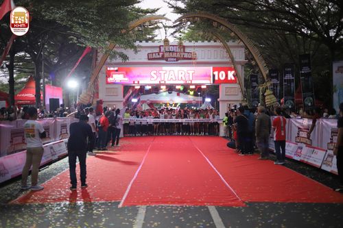 Race photo from Kediri Half Marathon 2024