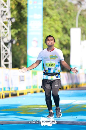 Race photo from Taman Budaya x BOGORUN 2025