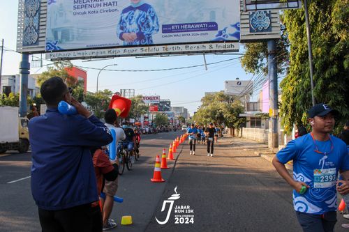 Race photo from Jabar Run 10K 2024