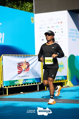Race photo from Taman Budaya x BOGORUN 2025