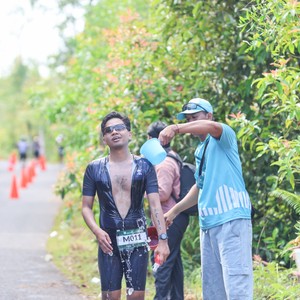 Race photo from Belitung Multisport Festival