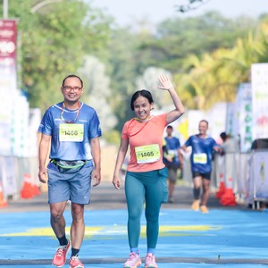 Race photo from BOGORUN 2026