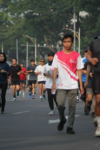 Race photo from Smartfren Run 2024 Vibes