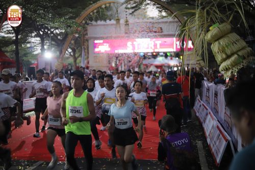 Race photo from Kediri Half Marathon 2024