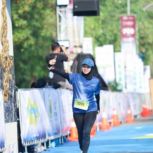 Race photo from BOGORUN 2026