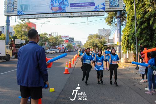 Race photo from Jabar Run 10K 2024