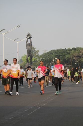 Race photo from Smartfren Run 2024 Vibes