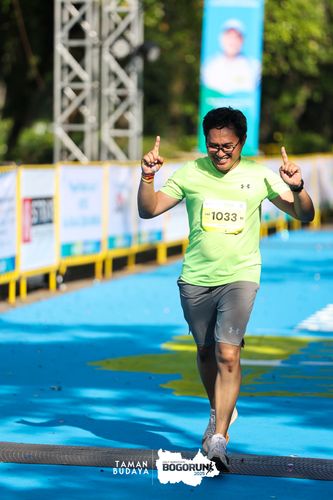Race photo from Taman Budaya x BOGORUN 2025