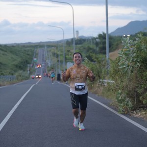 Race photo from KEDIRI HALF MARATHON 2026
