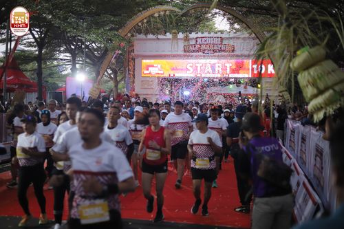 Race photo from Kediri Half Marathon 2024
