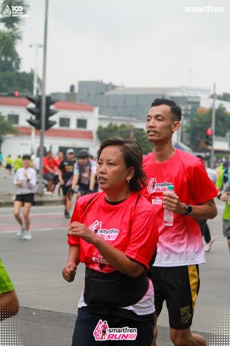Race photo from Smartfren Run 2025 Vibes