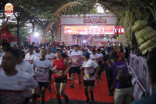 Race photo from Kediri Half Marathon 2024