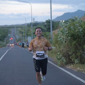 Race photo from KEDIRI HALF MARATHON 2026
