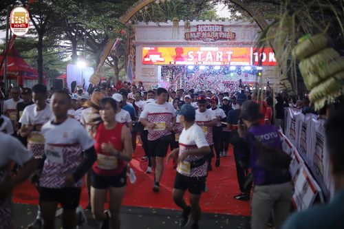 Race photo from Kediri Half Marathon 2024