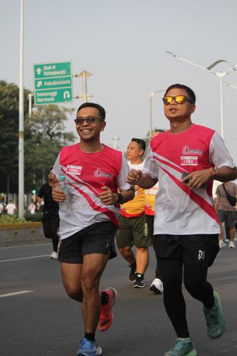 Race photo from Smartfren Run 2024 Vibes