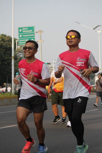 Race photo from Smartfren Run 2024 Vibes
