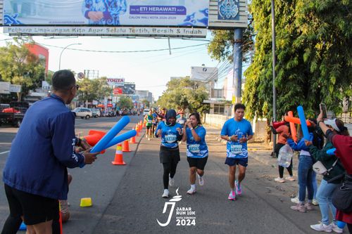 Race photo from Jabar Run 10K 2024